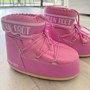 Moon Boot Pink Winter & Rain Boots